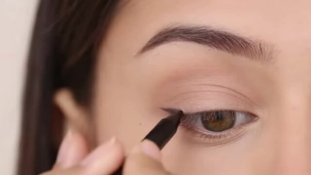 Eyeliner Application Tutorial: Step-by-Step Guide to Achieving the Perfect Winged Liner