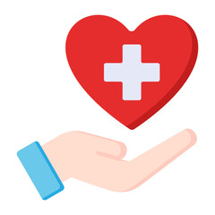 Obraz premium Medical Support Icon