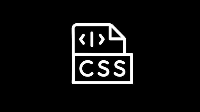 Styling document icon with code symbols for web development and design