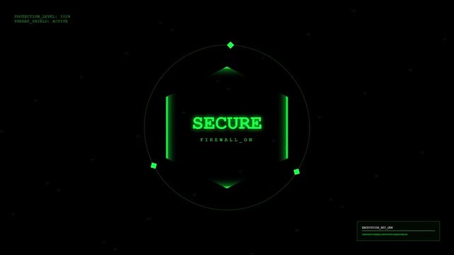 Abstract green vector background with glowing lights for digital business and technology design.