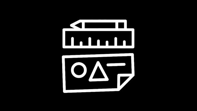 Graphic design tools and elements for creative projects and planning