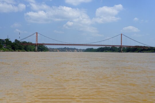 Bridge over the Madre de Dios River, Puerto Maldonado, Peru