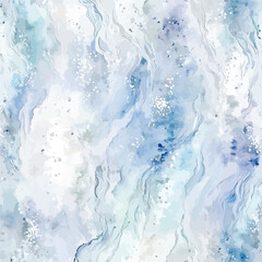 abstract blue background with ice