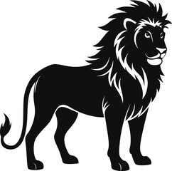 Lion Silhouette African Wildlife