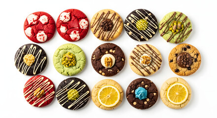 Assorted Cookies and Biscuits in Professional Food Photography
