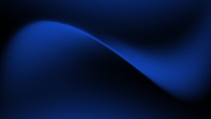 Abstract dark blue gradient glowing background with blur effect with copy space.