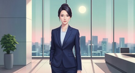 Professional woman portrait