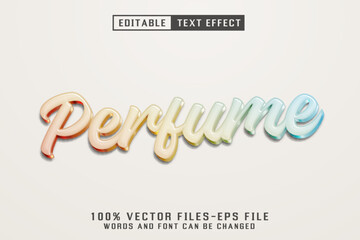 Perfume Editable Text Effect