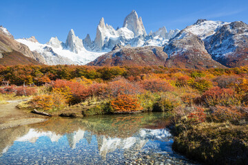 Obraz premium Autumn in Patagonia