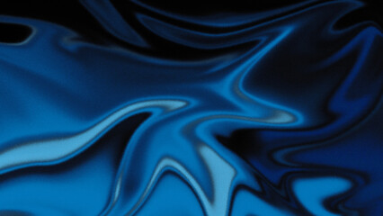 Obraz premium Abstract Blue Liquid Gradient Background with Smooth Flow
