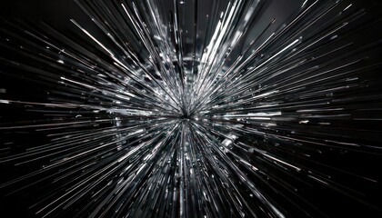 Obraz premium Abstract Burst of Light and Motion - A Dynamic Visual Experience.
