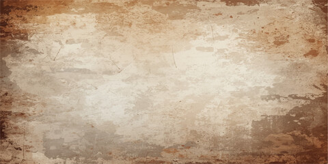 Fototapeta premium Aged vintage brown parchment with a stained grunge paper texture and dirty antique canvas effects creates a blank retro wallpaper design for an ancient textured page