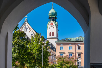 old town of Rosenheim - bavaria