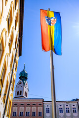 old town of Rosenheim - bavaria