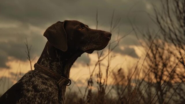 &bdquo;Der Jagdhund&ldquo; &ndash; Deutscher Kurzhaar vor der Jagd