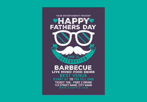Fathers Day Flyer