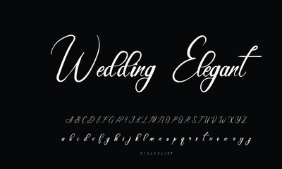 Best Alphabet Signatures Handsaw Brush Script Logotype Font lettering handwritten 