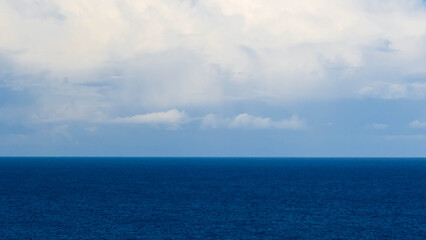 Stormy weather over Mediterranean Sea.