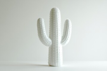 Prickly Cactus with a copy space