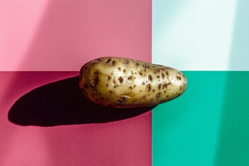 potatoe concept with a copy space