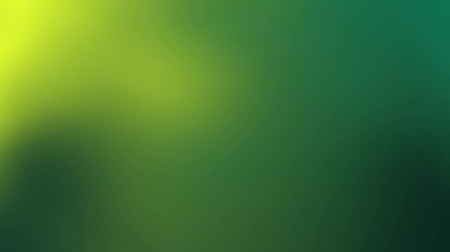 Abstract Green and Yellow Gradient Motion Background Loop