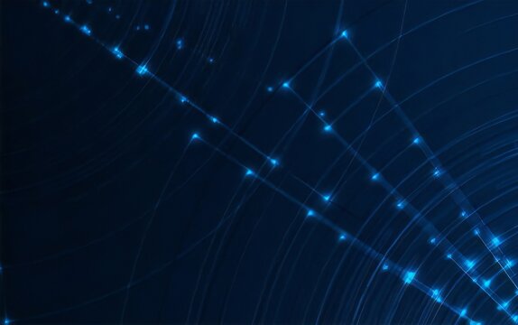 Sfondo della rete tecnologica.. Sfondo della presentazione della scienza e della tecnologia. Carta da parati per lo sviluppo di software per la connettivit&agrave; dei big data - illustrazioni