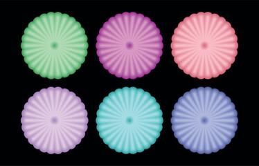 Beautiful Pink Floral Vector Set with Daisy and Gerbera Flowers, Elegant Spring and Summer Blossom Illustration, Colorful Petal Nature Design for Wallpaper, Branding, Prints and Digital Art