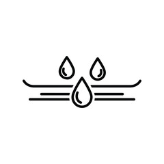 absorption  vector best line icon.