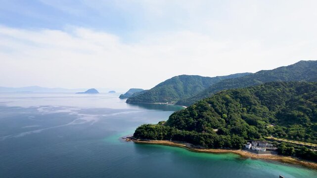 【4Kドローン映像】瀬戸内海に浮かぶ周防大島 