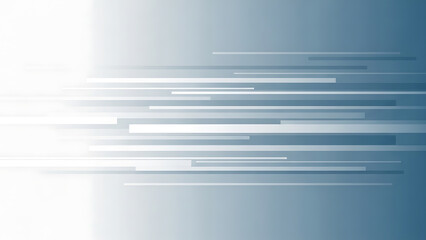 Abstract Speed Lines and Motion Blur Background in Blue and White