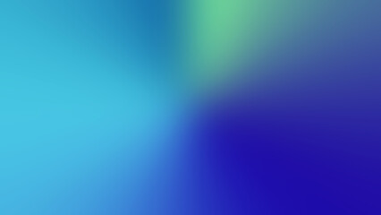 Abstract gradient background blending shades of blue and green soft and smooth