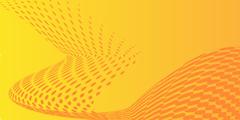 Orange Background with Soft Gradient Texture