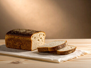Whole Grain Bread with Rustic Crust