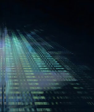Sfondo della rete tecnologica.. Sfondo della presentazione della scienza e della tecnologia. Carta da parati per lo sviluppo di software per la connettivit&agrave; dei big data - illustrazioni