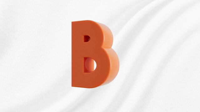 Plastic Letter B
