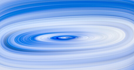 Illustration Radial Angled Spiral Product Display Shelf Circular Lines Variation Blue White Background.