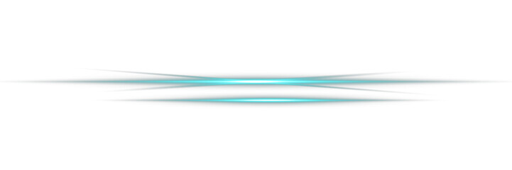 Laser beams. Futuristic energy streak with shimmer, flare, and neon glow. Neon blue horizontal...
