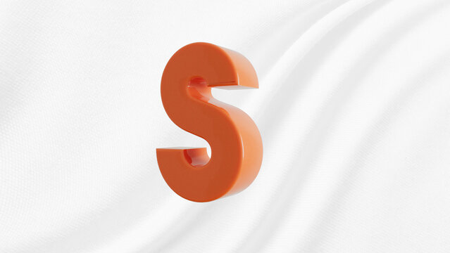 Plastic Letter S