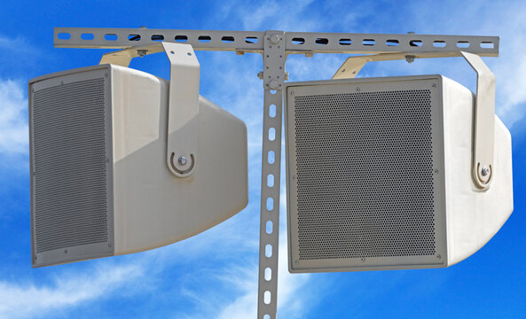 Public address system loudspeakers
