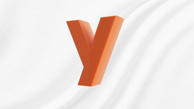 Plastic Letter Y