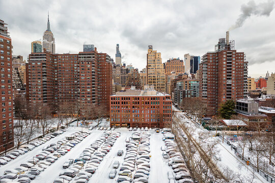 New York City after the Storm - Chelsea Winter Scene
