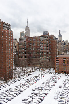 New York City after the Storm - Chelsea Winter Scene
