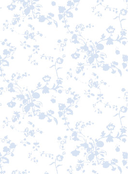 Small Flower pattern. Ditsy floral seamless pattern. Small little flower background. Repeat pattern. Ditsy print. Botanic surface design. Hand draw floral flower pattern for fashion, fabric,decor