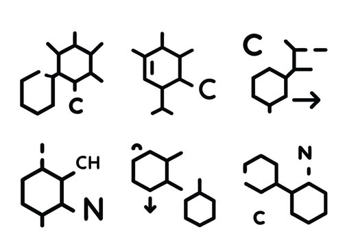 Chemical Formulas and Bonding Representations in Organic Chemistry Education Materials