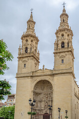 Fototapeta premium Santa Maria de la Redonda Co-Cathedral, Logrono, Spain
