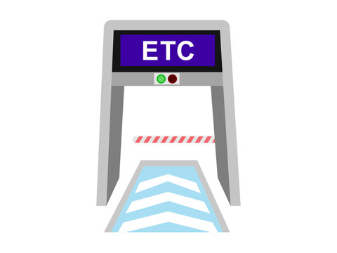 高速道路のETCゲート / ETC gate