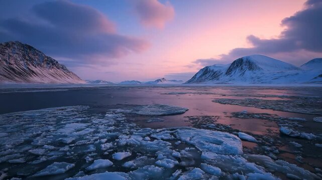polar wilderness at hall land northern greenland video