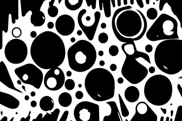 Fototapeta premium seamless pattern with shapes