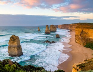 The iconic 12 Apostles