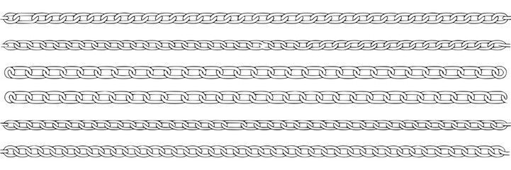 Obraz premium Collection of black and white stylized mountain range icons, vector graphics